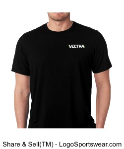 Men's Black T-Shirt Design Zoom